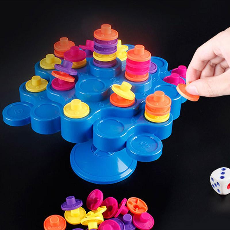 Настільна інтерактивна гра Ummi 707-30 Topple Tower Game Blue