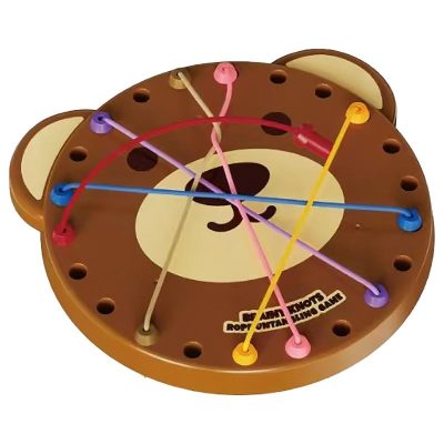 Настільна інтерактивна гра Ummi ME-241 Cute Bear Rope Unravelling Game Brown