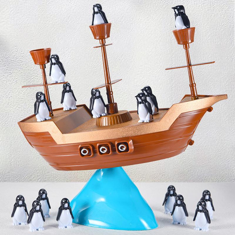 Настільна інтерактивна гра Ummi 707-61 Pirate Boat Balancing Game Brown