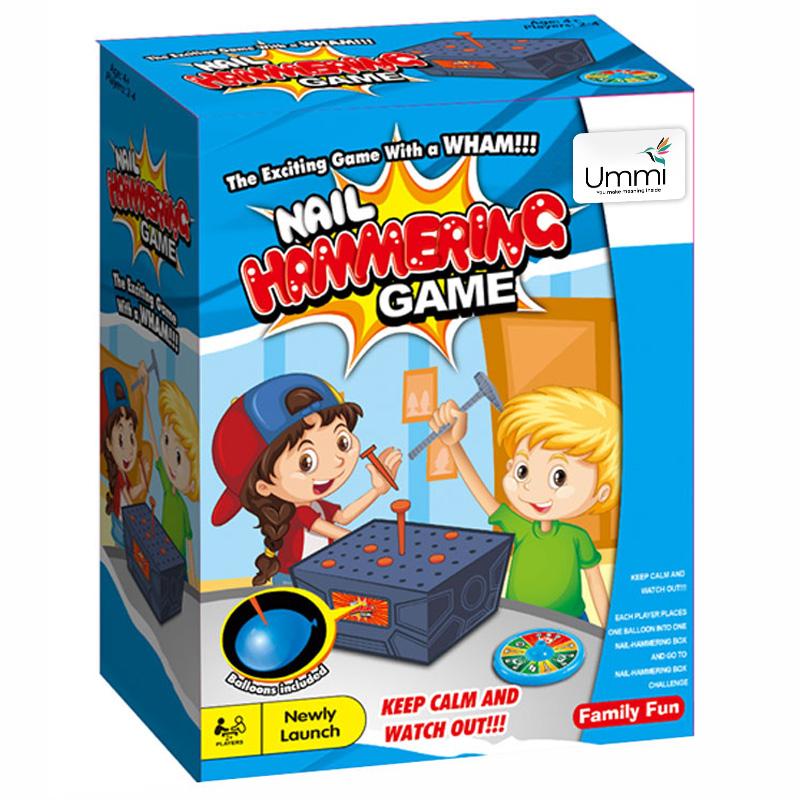 Настільна інтерактивна гра Ummi 707-88 Nail Hammering Game Blue