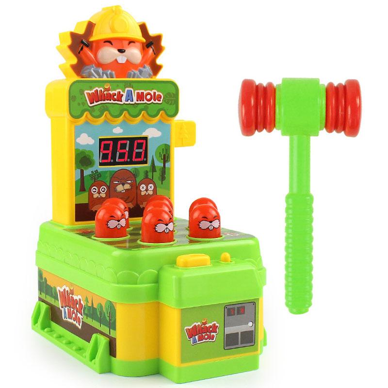 Настільна інтерактивна гра Ummi HF-1330 А Whack A Mole Electric Green / Yellow