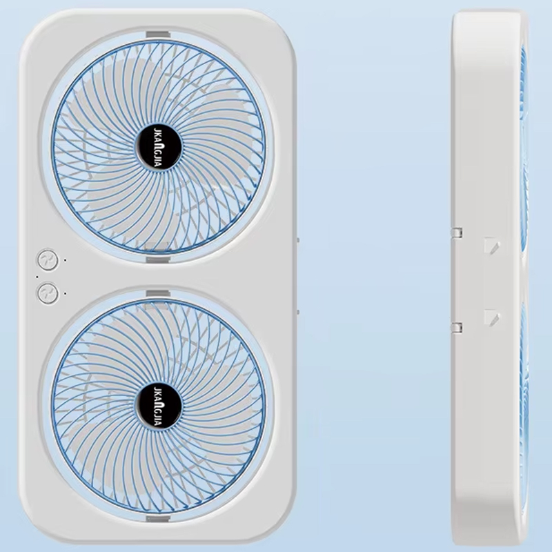 Настільний вентилятор F105 Dual-Fan Design 1800 mAh