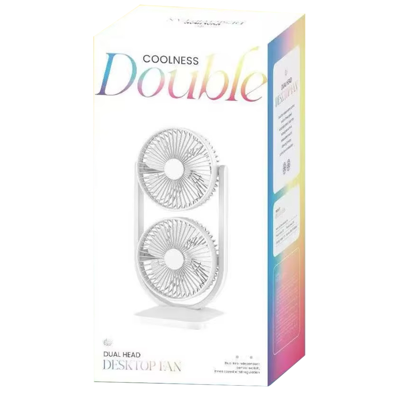 Настільний вентилятор S30 Dual-Fan 3000 mAh