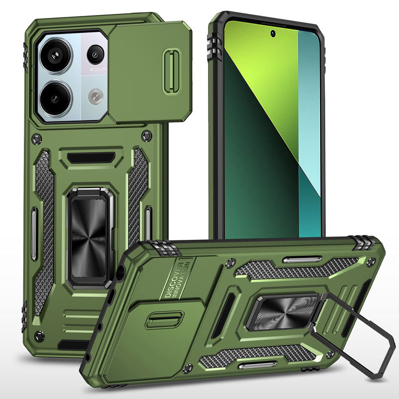 Ударостійкий чохол Camshield Army Ring для Xiaomi Poco X6 / Note 13 Pro 5G