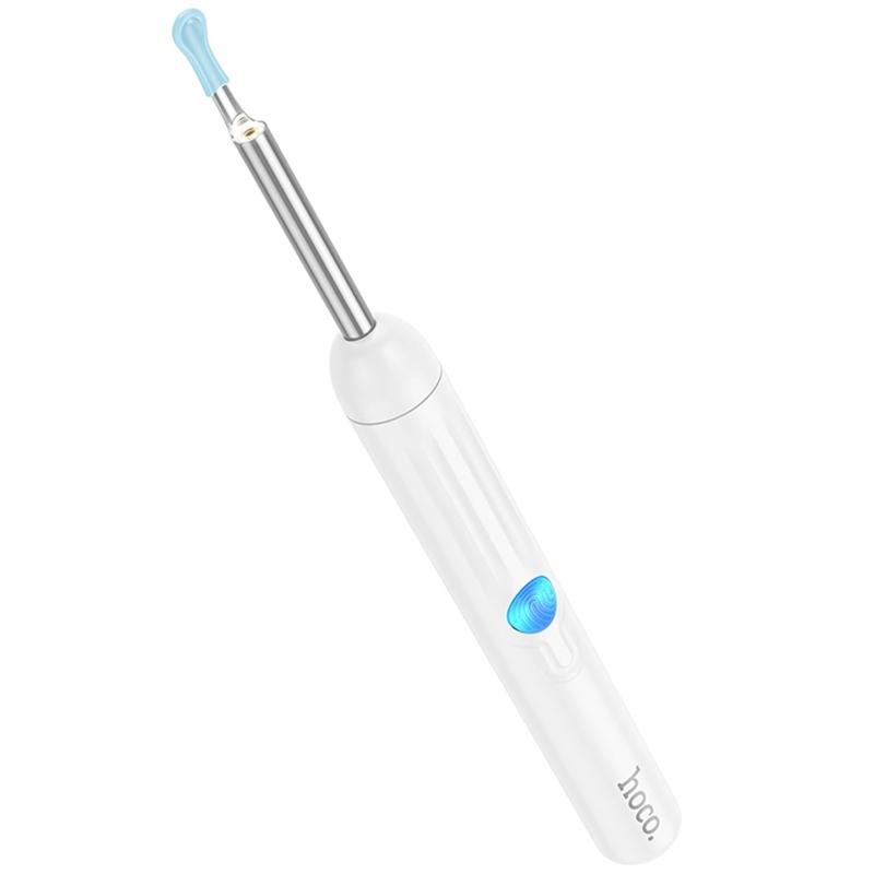 Отоскоп для чистки ушей з камерою Hoco HP65 Ears cleaning White