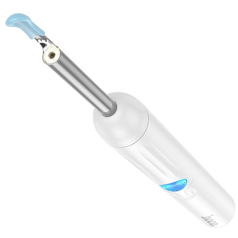 Отоскоп для чистки ушей з камерою Hoco HP65 Ears cleaning White