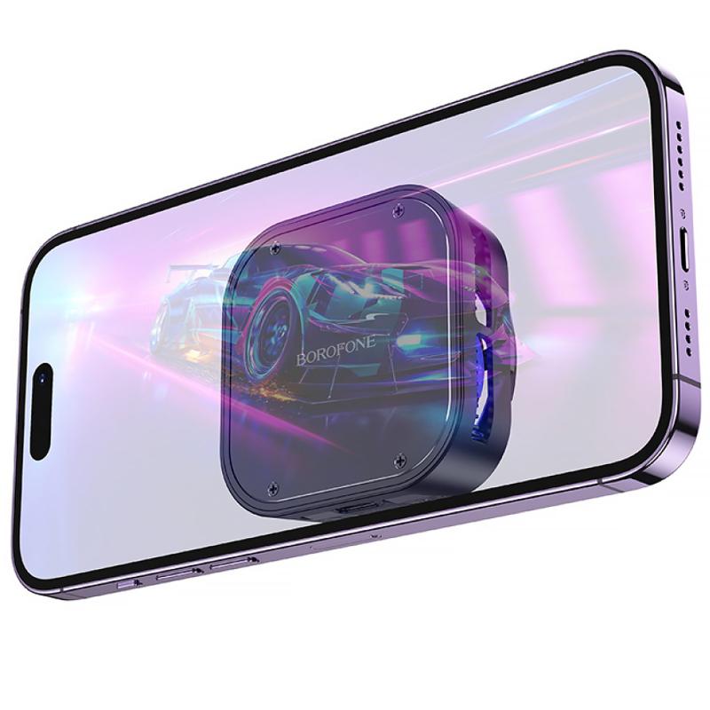 Охолоджуючий кулер для мобільного телефону Borofone BG15 Travel magnetic Black
