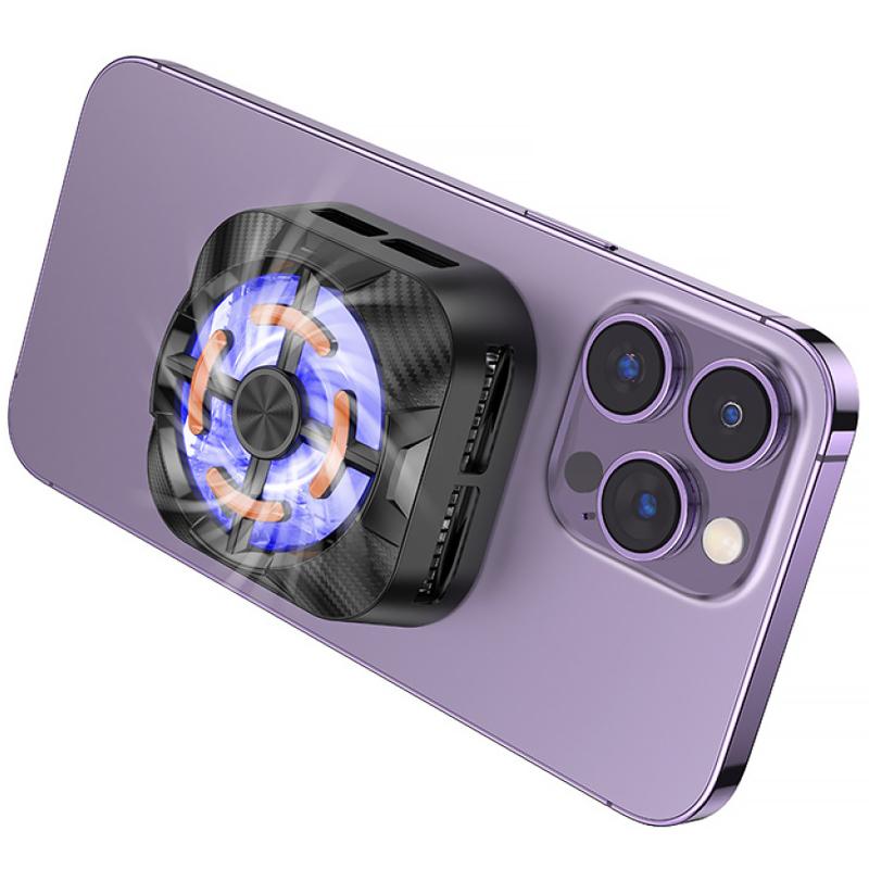 Охолоджуючий кулер для мобільного телефону Borofone BG15 Travel magnetic Black