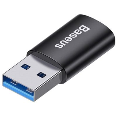 Перехідник Baseus Ingenuity Series Mini USB 3.1 to USB-C (ZJJQ000101) Black