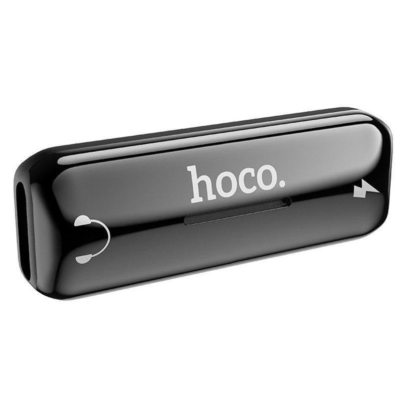 Перехідник Hoco LS27 Dual Lightning Сірий
