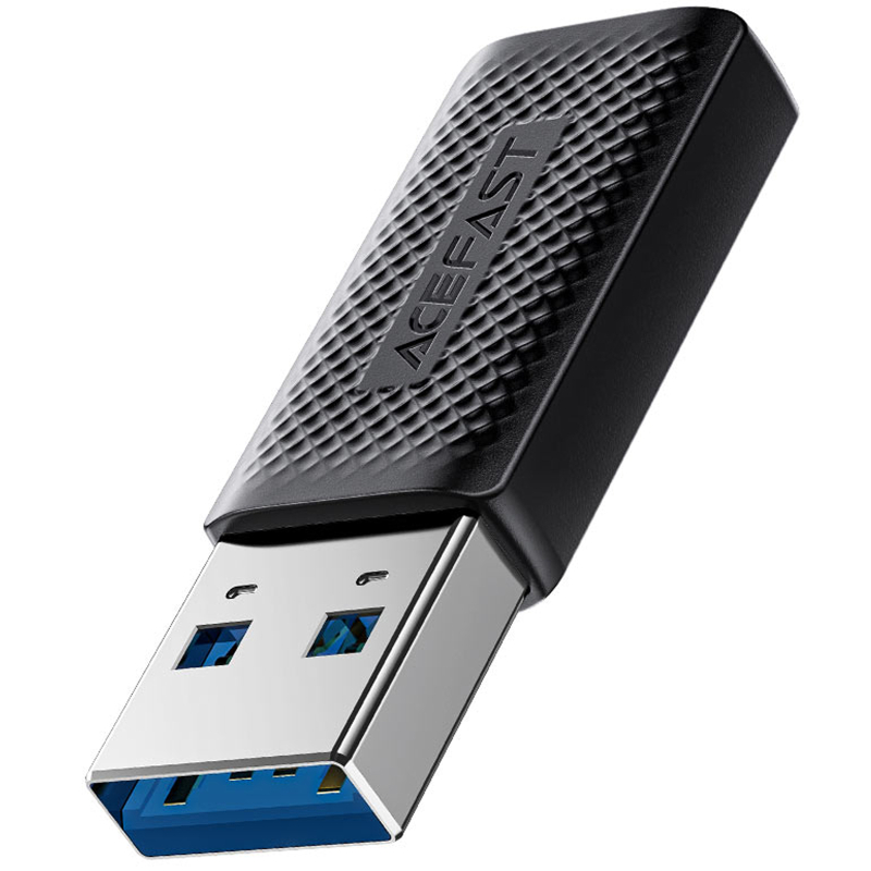Перехідник Acefast J2 USB Male to USB-C Female USB3.0 Black