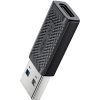 Перехідник Acefast J2 USB Male to Type-C Female USB3.0 Black