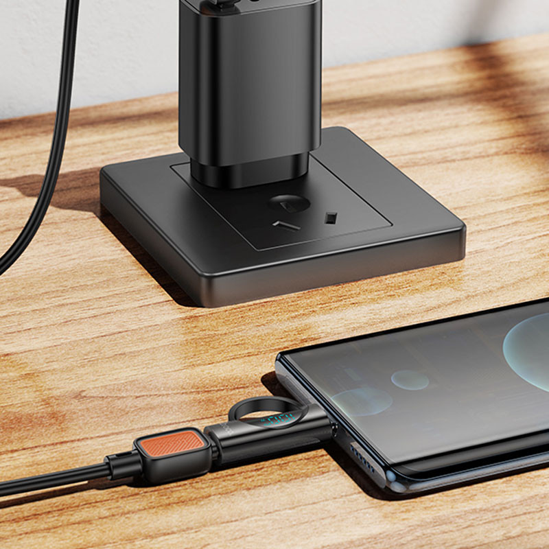 Перехідник Hoco UA32 USB-C male to USB-C female display adapter Black