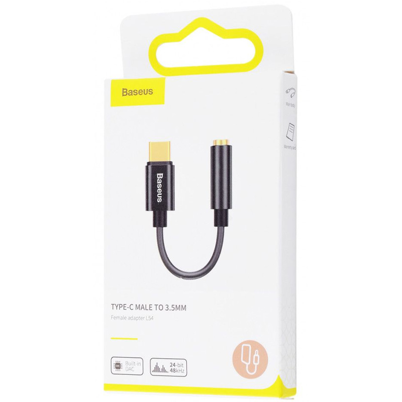 Перехідник Baseus L54 USB-C to 3.5mm (CATL54)