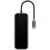 Перехідник Baseus Hub AcmeJoy 5-Port Type-C (HDMI*1+USB3.0*2+USB2.0*1+Type-C PD&Data*1) (WKJZ) Dark Gray