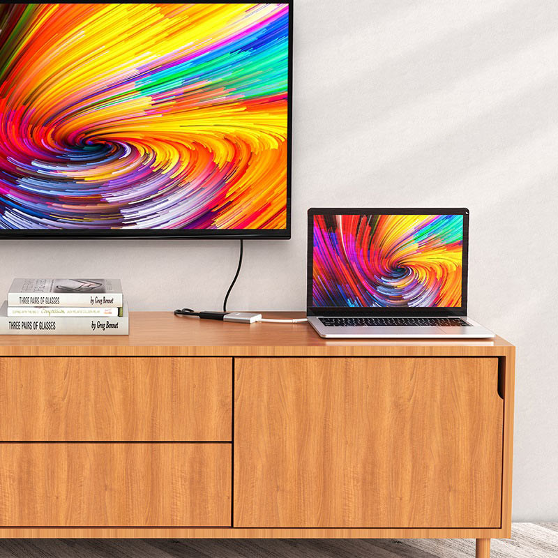 Перехідник HUB Hoco HB14 3in1 (USB-C to USB3.0 + HDMI + PD) Сталевий
