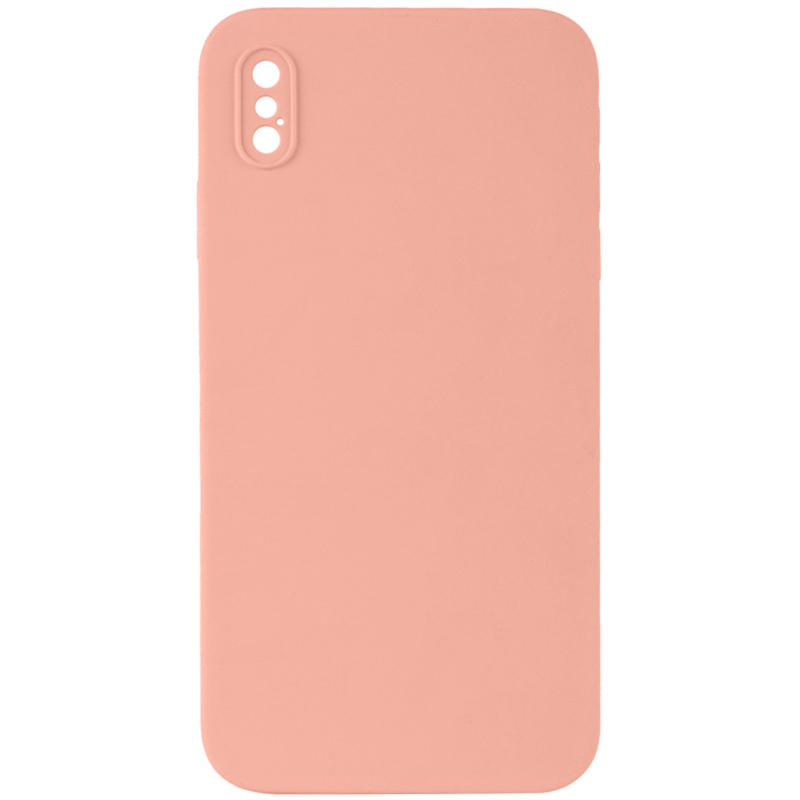 Чохол Silk Square Full Camera Protective (AA) NO LOGO для Apple iPhone X / XS (5.8")