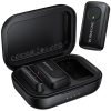 Петличний бездротовий мікрофон Borofone BFK17 Lemai dual-mic Type-C Black