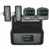 Петличний бездротовий мікрофон Amaya ANC100 dual-mic 2in1 (Lightning/Type-C) Black