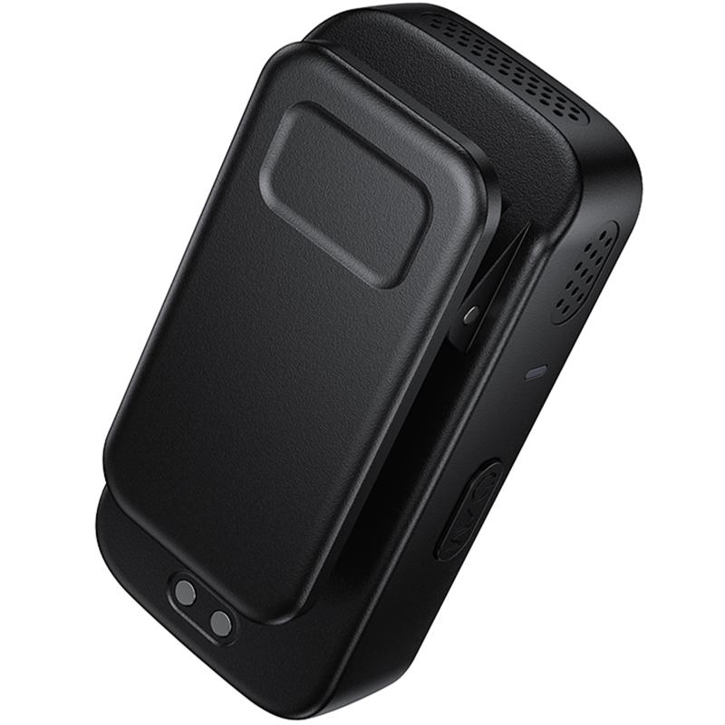 Петличний бездротовий мікрофон Borofone BFK17 Lemai dual-mic USB-C Black