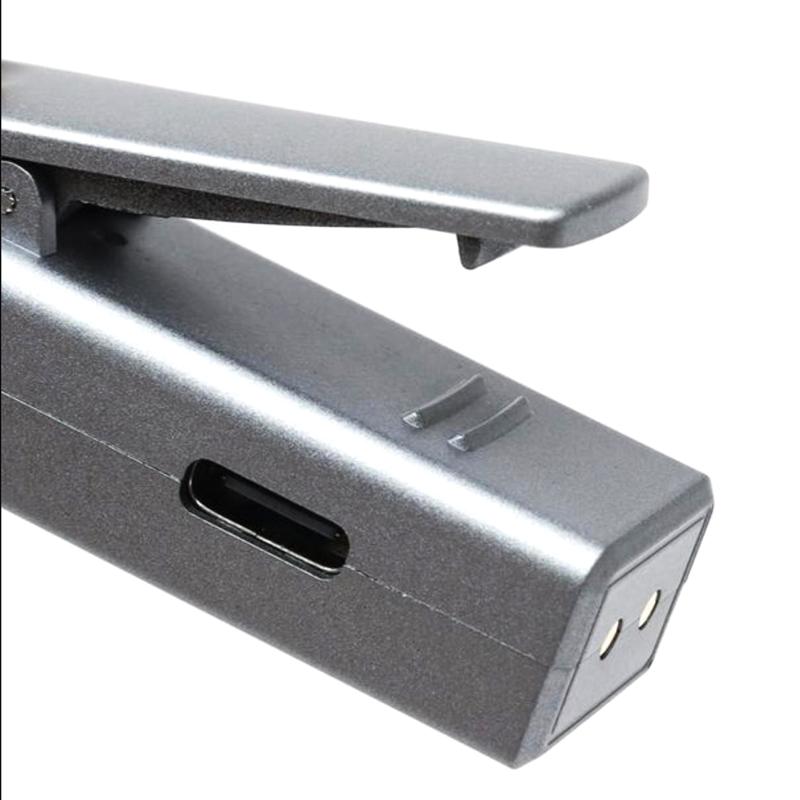 Петличний бездротовий мікрофон Jmary MW-15 Dual-mic USB-C Black