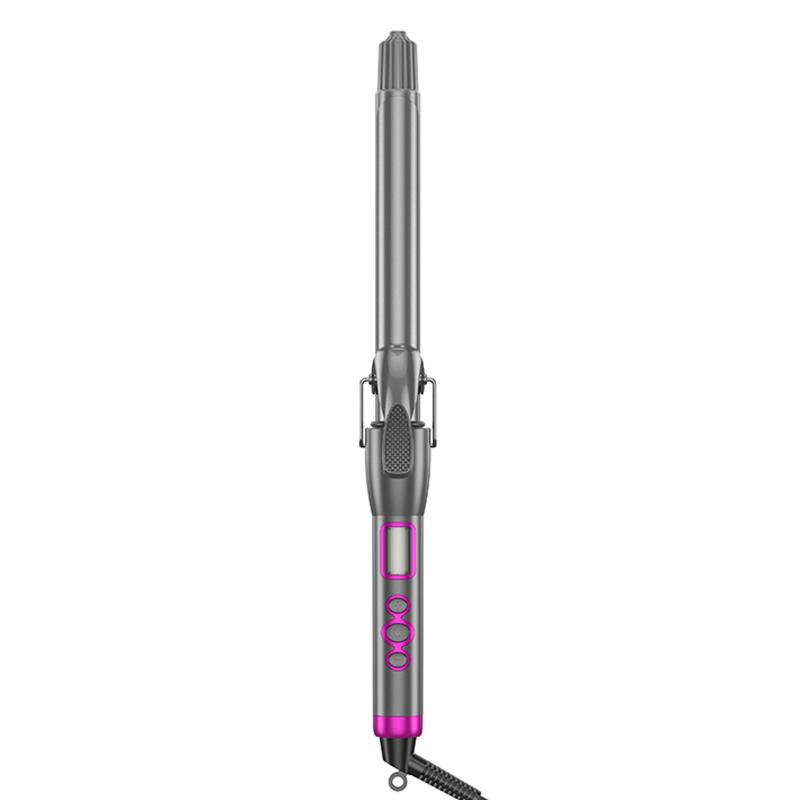 Плойка для волосся Hoco HP43 Electric manual curling iron with digital display Gray