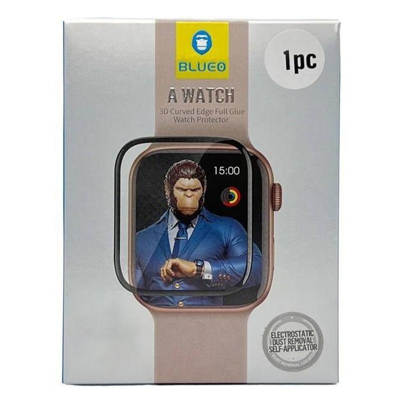 Полімерна 3D плівка Blueo High-Molecule для Apple Watch 7/8/9 41mm ( + аплікатор) Чорний
