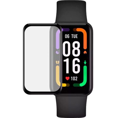 Полімерна плівка 3D (full glue) (тех.пак) для Xiaomi Redmi Smart Band Pro Чорний