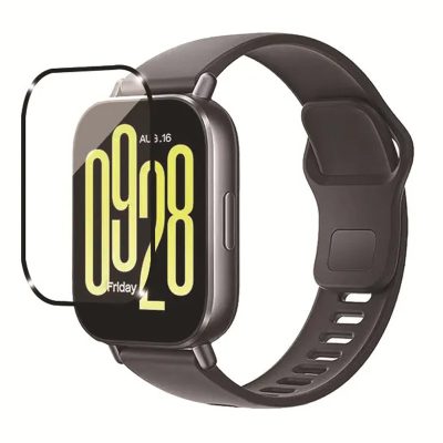 Полімерна плівка 3D (full glue) (тех.пак) для Xiaomi Redmi Watch 5 Active Чорний