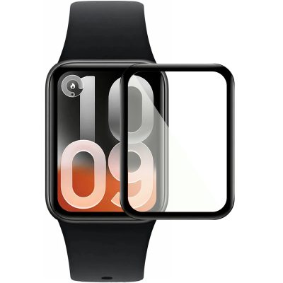 Полімерна плівка 3D (full glue) (тех.пак) для Xiaomi Mi Band 10 Pro / 10 Pro NFC Чорний