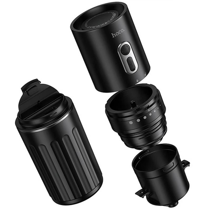 Портативна кавоварка Hoco HX80 All-in-One 1300 mAh Black