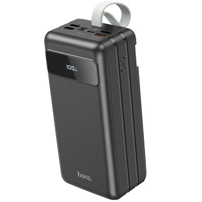 Портативний Захисна плівка Power Bank Hoco J86B Electric 22.5W + PD 20W 60000 mAh Чорний