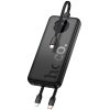 Портативний ЗП Power Bank Hoco J132 Sabio 22.5W+PD20W with 3 cables 10000 mAh Black