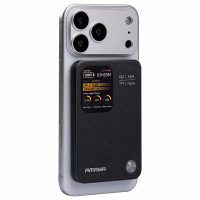 Портативний ЗП Power Bank Amaya W053C PD20W з БЗП 5000 mAh Black