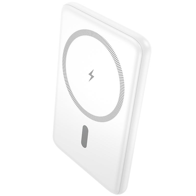 Портативний Захисна плівка Power Bank Hoco J140A Tony ultra-thin PD 20W з Бездротовий зарядний пристрій 5000 mAh