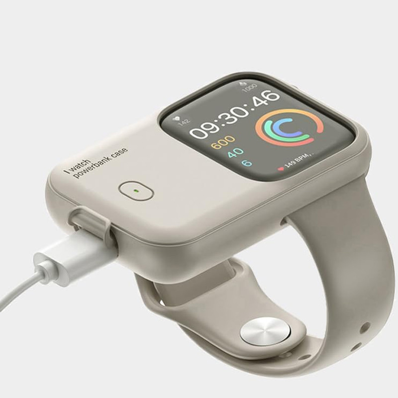 Портативний Захисна плівка Charging Soft Case for Apple Watch 40/41mm 1200 mAh