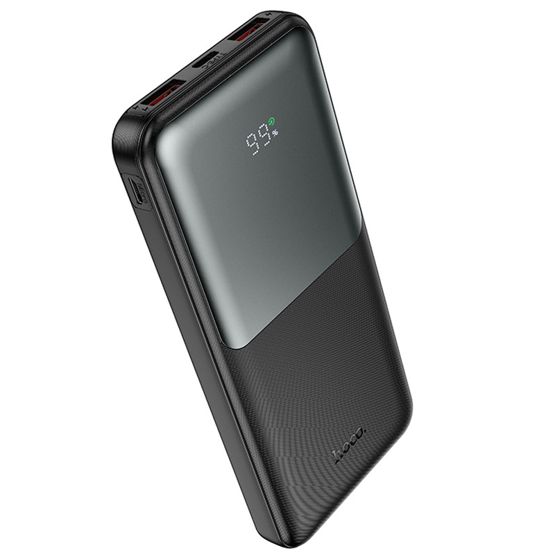 Портативний Захисна плівка Power Bank Hoco J136 Sirui 22.5W + PD 20W 10000 mAh Black