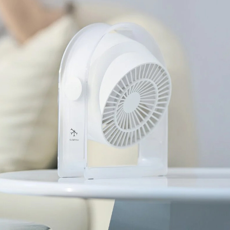 Портативний вентилятор WIWU WI-FS07 Snow desktop fan White
