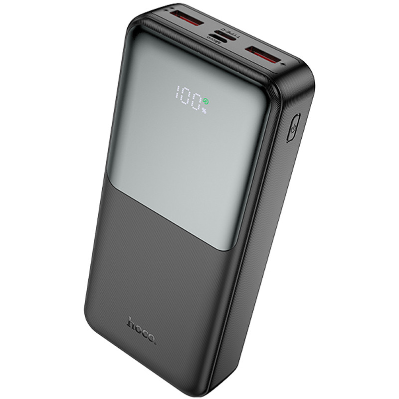 Портативний Захисна плівка Power Bank Hoco J136A Sirui 22.5W + PD 20W 20000 mAh Black
