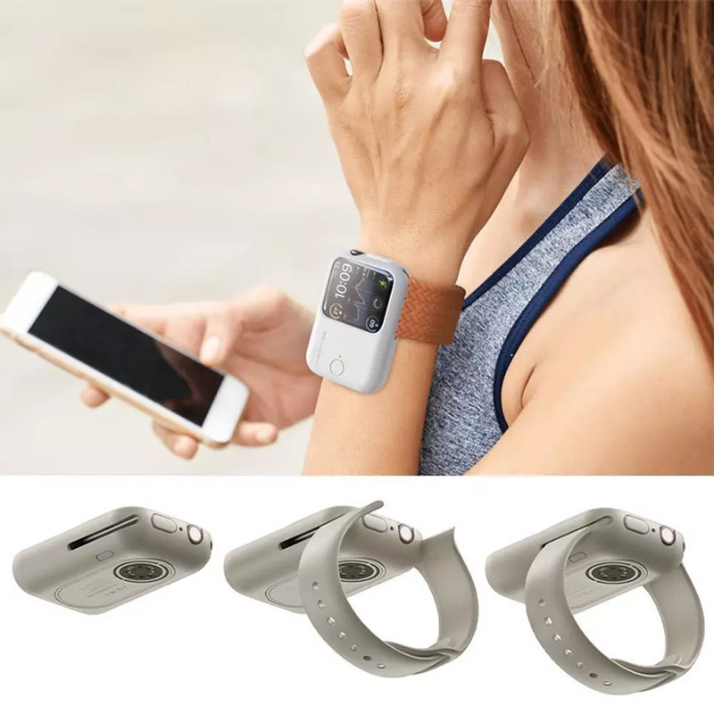 Портативний Захисна плівка Charging Soft Case for Apple Watch 40/41mm 1200 mAh
