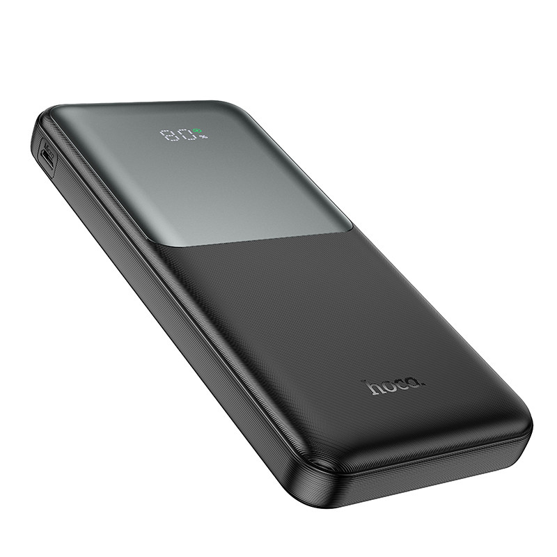 Портативний Захисна плівка Power Bank Hoco J136 Sirui 22.5W + PD 20W 10000 mAh Black