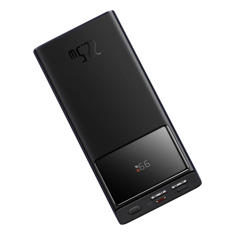 Портативний Захисна плівка Baseus Star-Lord Digital Display 22.5W 30000 mAh (PPXJ080101) Black