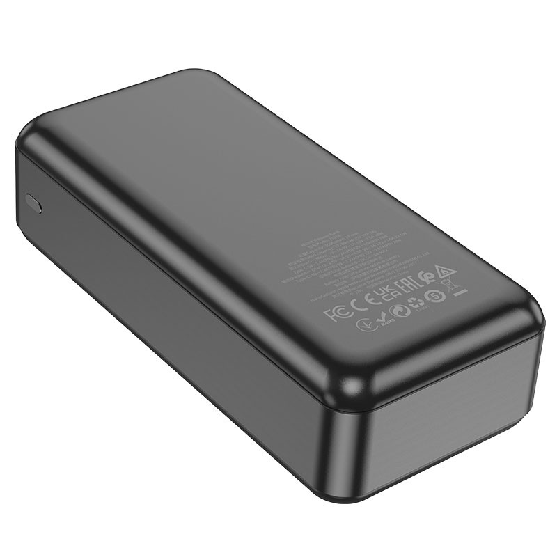 Портативний Захисна плівка Power Bank Hoco J101B Astute PD 20W + 22.5W 30000 mAh Чорний