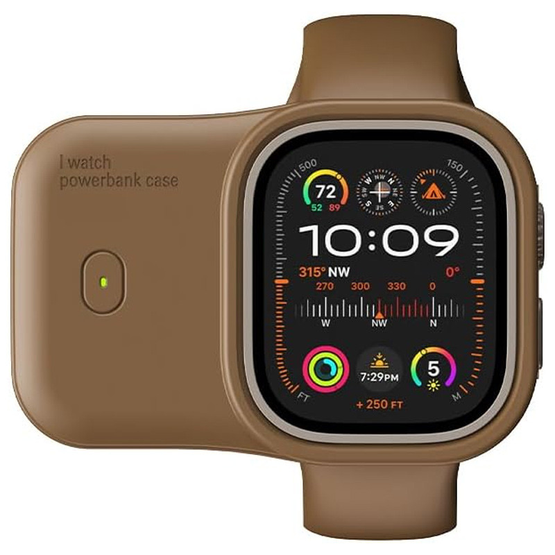 Портативний Захисна плівка Charging Soft Case for Apple Watch 40/41mm 1200 mAh