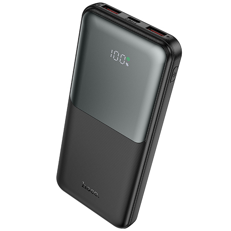 Портативний Захисна плівка Power Bank Hoco J136 Sirui 22.5W + PD 20W 10000 mAh Black