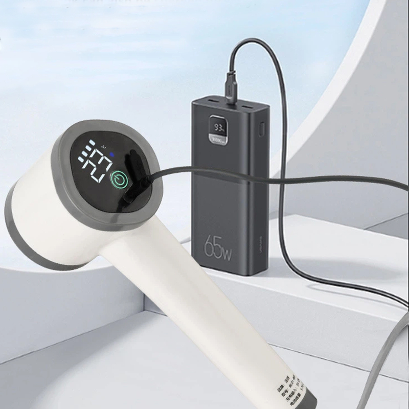 Портативний душ BL01-901 Water Temp and Battery Level Indicator 2000 mAh (USB-C) White