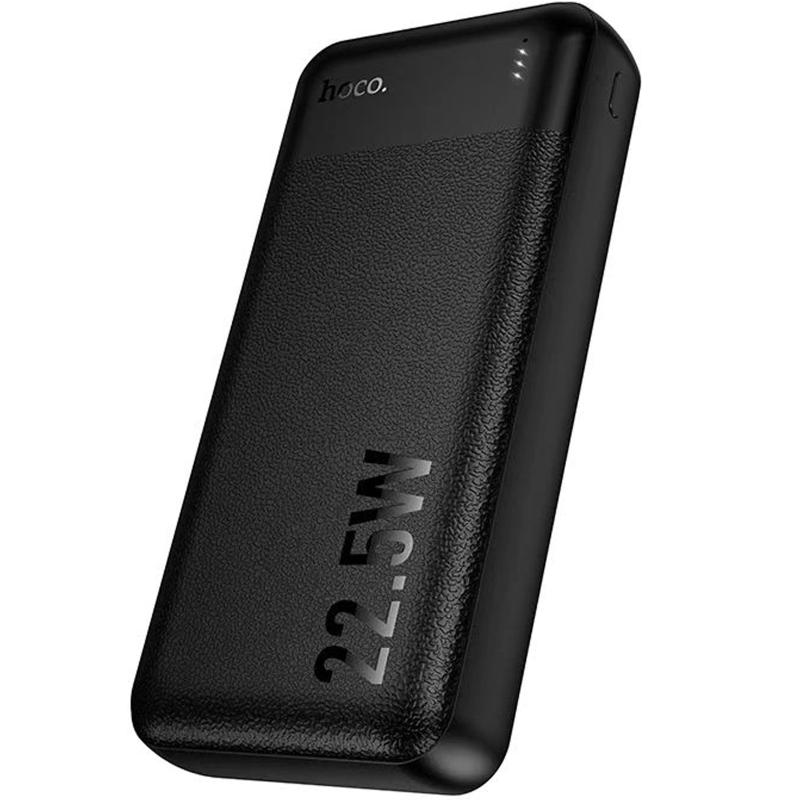 Портативний Захисна плівка Power Bank Hoco J159A Essence 22.5W + PD 20W 20000 mAh Black