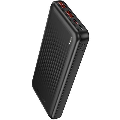 Портативний Захисна плівка Power Bank Borofone BJ80 Clever 22.5W + PD 20W 10000 mAh Black