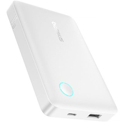 Портативний Захисна плівка Power Bank Baseus EnerFill FP11 15W 10000 mAh (P1008210C213) White