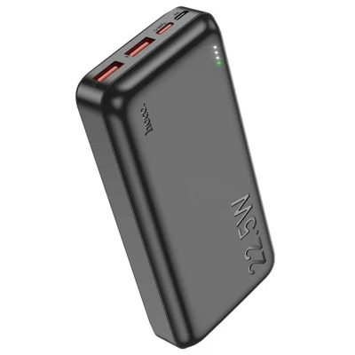 Портативний Захисна плівка Power Bank Hoco J101A Astute PD 20W + 22.5W 20000 mAh Black